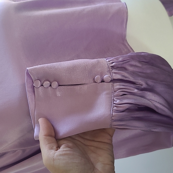 Vici crop satin top - Picture 3 of 7